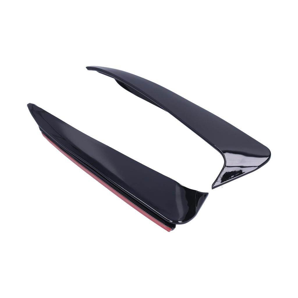 2pcs Rear Bumper Spoiler Side Canard Left Right Fit for C Class W205 C180 C200(Carbon )
