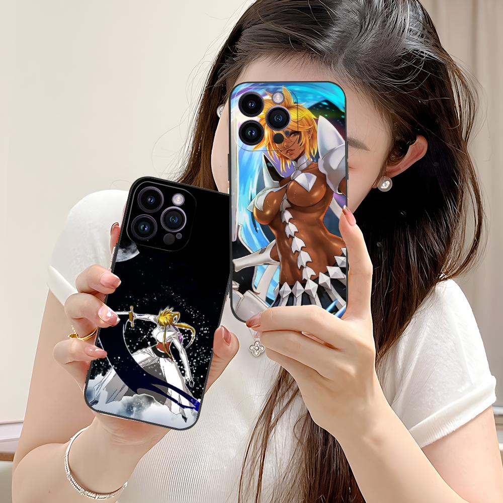 Чехол для телефона Bleach Tier Harribel для iPhone 17 16 15 14 13 12 11 X XR XS 8 7 Air Pro Max Plus Mini Цветной Чехол Красивый
