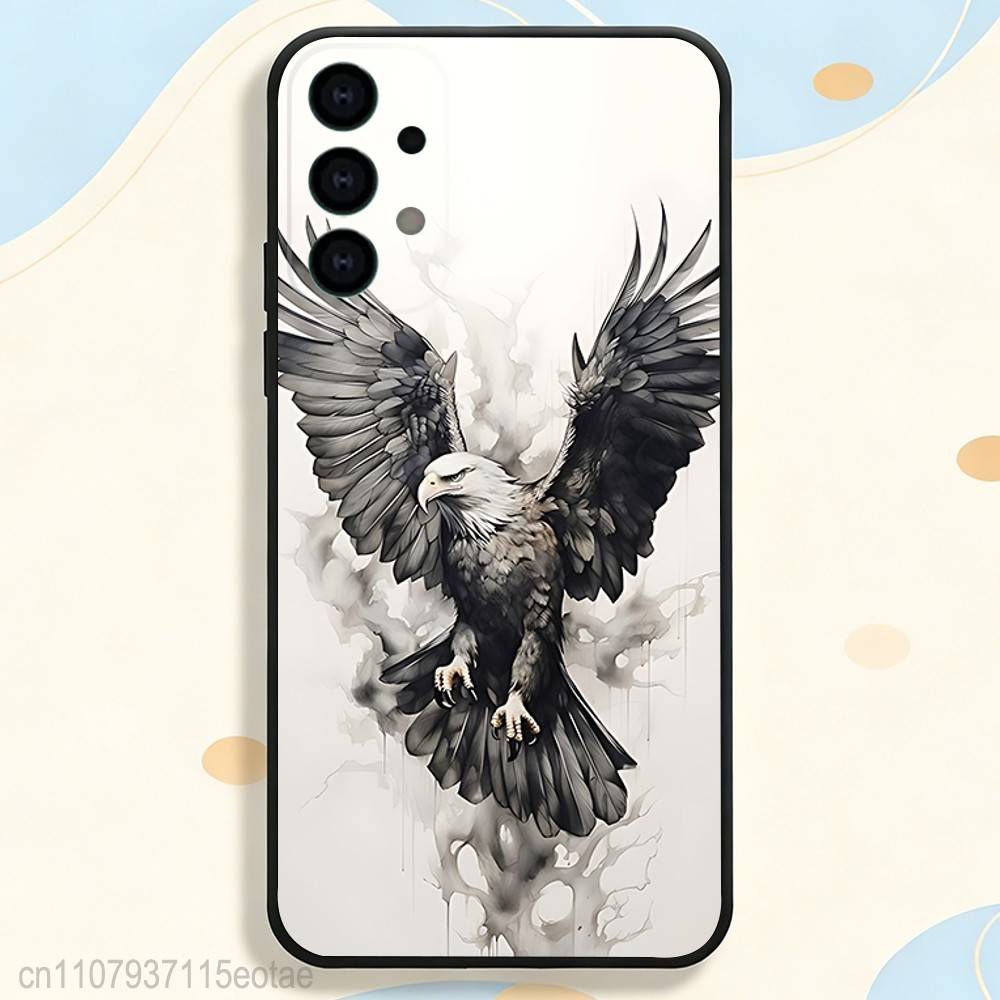 Орел летит Крутое искусство Чехол для Samsung Galaxy S26 S21 S25 FE S24 S23 Ultra S20 S9 S22 Plus S10 ТПУ Чехол