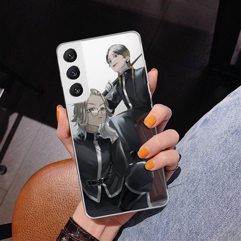 Чехол для телефона Ran Haitani Rindou Tokyo Aevengers для Samsung Galaxy S24 S25 Edge S26 Ultra S23 S22 S21 Plus S20 FE + Персонализированный P