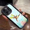 Чехол для телефона с обезьянкой Любопытный Джордж для iPhone 17 Pro Max 15 Pro 16 14 Plus 12 13 Mini 11 Pro, противоударный, мягкий