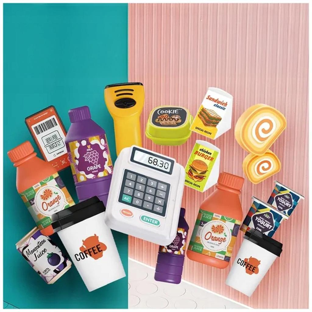 [PACZB] Interactive supermarket store for children set of 48 elements Z3139
