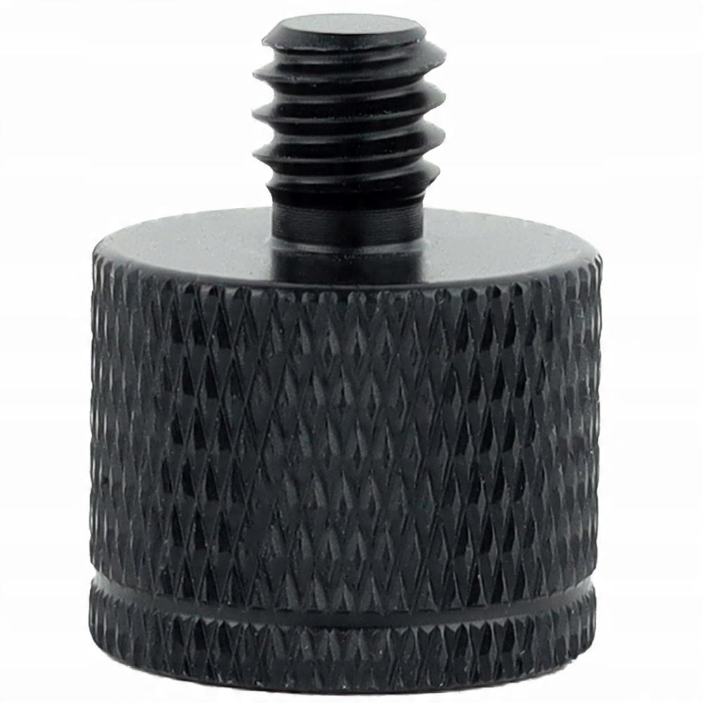 Adapter sleeve reduction 1/4" to M4 tripod black for 20 mm lamp stand