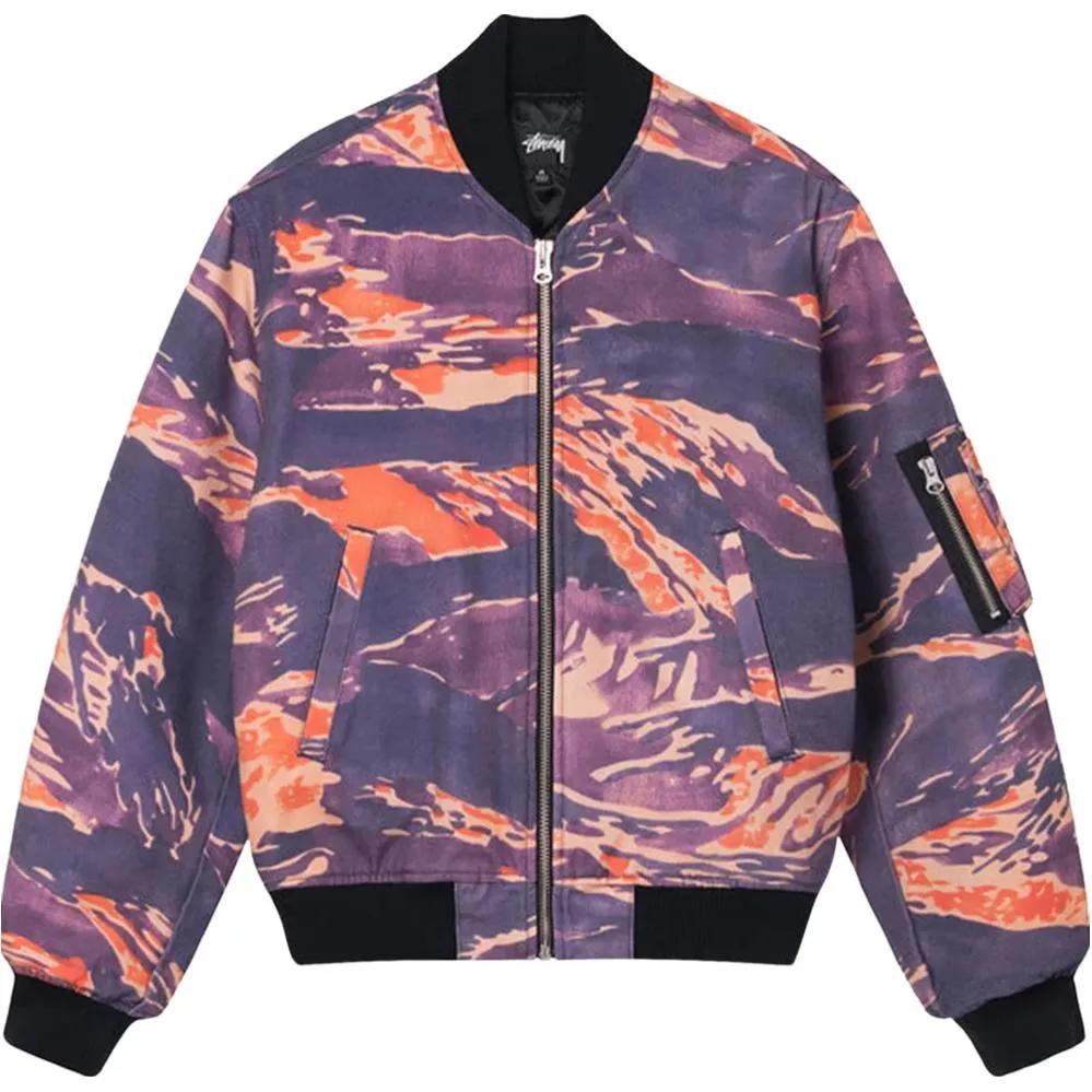 Stussy Tigris Canvas Bomber Jacket (Unisex) Jackets 115666