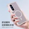 Применимо к Samsung ZFold7 волновой магнитный чехол для мобильного телефона zflip7 скин матовый всесторонний противоударный складной защитный чехол