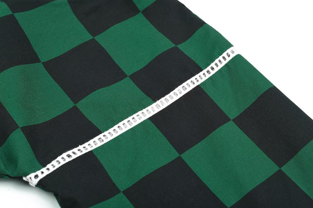 Jinbei Kids Boys Girls Cotton Children Room Wear Yukata Pajamas Jinbei Fireworks Festival Summer Festival Loungewear Top and Bottom Set with Pockets