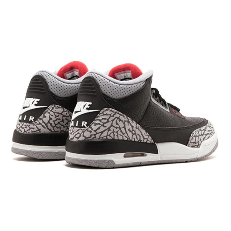 (GS) Air Jordan 3 Retro OG 'Black Cement' 2018 Kids' 854261-001