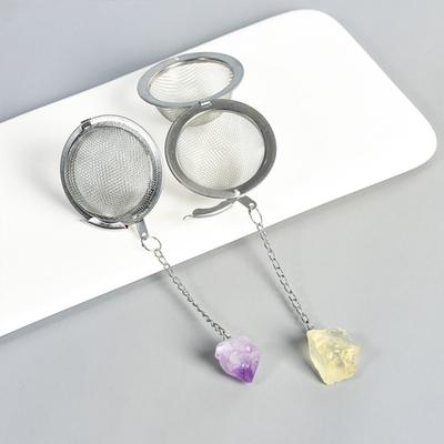 Фильтр для чая из нержавеющей стали, ситечко для заваривания чая, легко моется, тонкая фильтрация, сито для рассыпного чая для дома