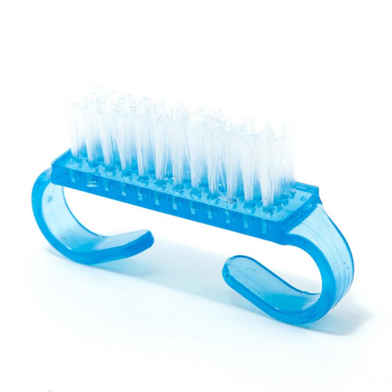 Пластиковые щеточки для ногтей, разноцветные щетки для чистки ногтей, щетка для очистки пыли, мягкие инструменты для снятия лака и маникюра