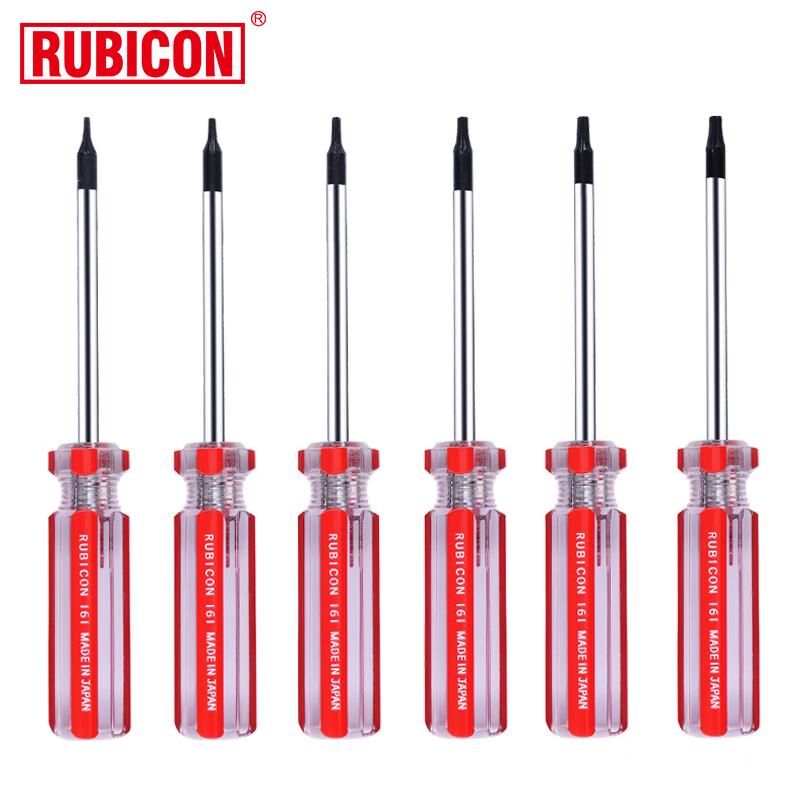 Набор из 6 отверток Torx безопасности Rubicon