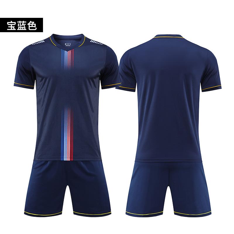 Summer Football Jersey Set Men'S Short-Sleeved Light Board Competition Training Jersey Adult Children'S Sports Clothing Jersey