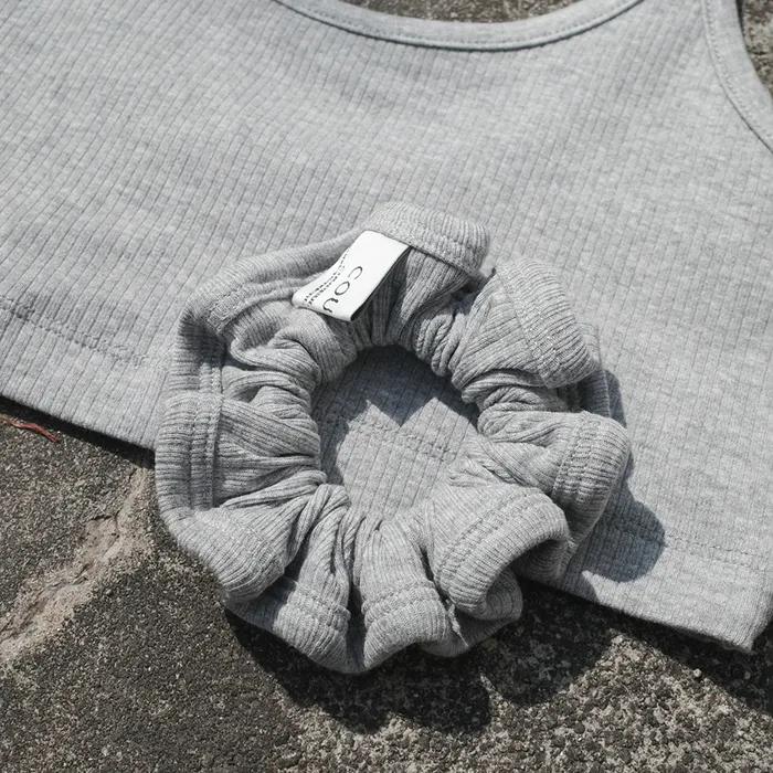 Ребристый scrunchie (5 цветов) Мини резинка для волос