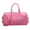 Stylish Travel Bag for Women Large Capacity Tote Carry On Luggage, Premium Faux Leather Sport Gym Bag