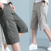 Men's Cargo Shorts Summer Al Joggers Shorts Men Loose Work Casual Cotton Short Pants Man Plus Size 6XL