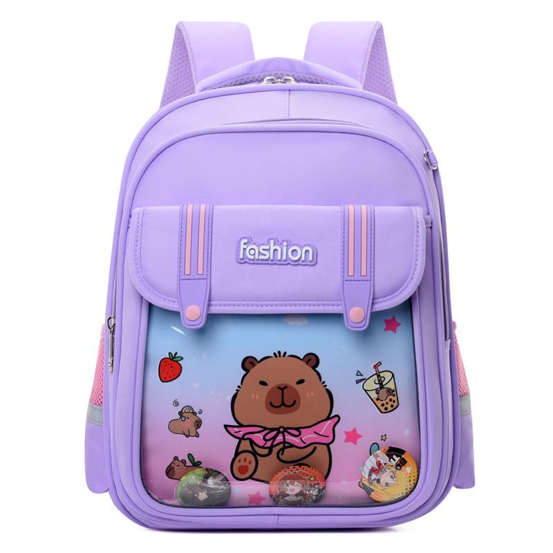 And Stylish Playful Capybara Themed Childrens Backpack Perfect For Boys And Girls Use School