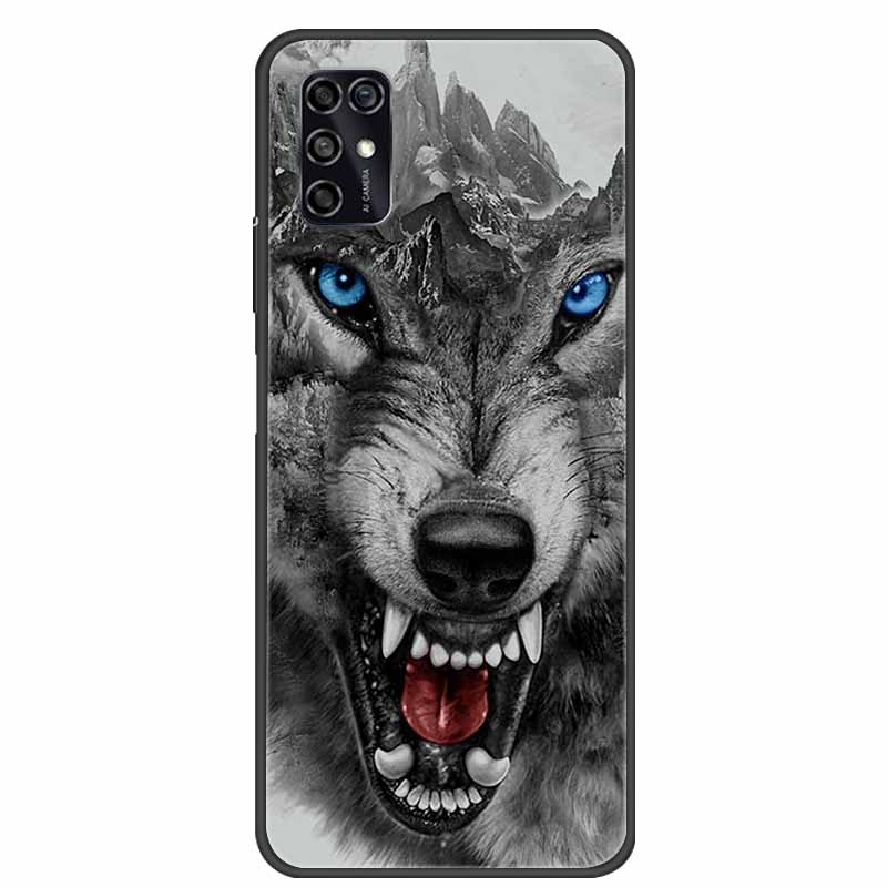 Для ZTE Blade V2020 Умный Чехол Черный Бампер Силикон ТПУ Мягкий Чехол-Крышка для Телефона Для ZTE Blade V20 Smart 8010 Funda Мультяшный Coque
