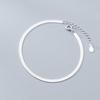 Hermosa J A024 Silver 925 Silver Bracelet Silver Bracelet Daily Women's Snake Bracelet Snake Chain Bracelet