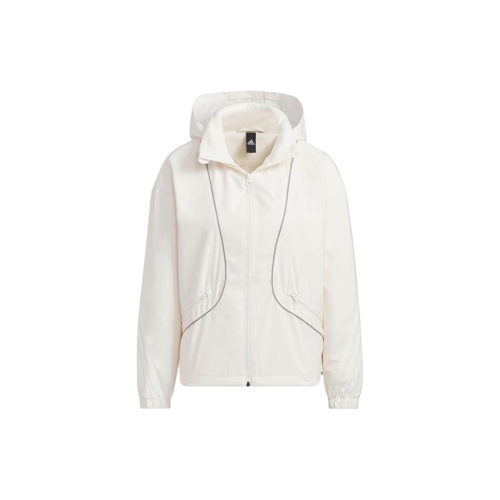 New Adidas Jacket Jackets & Coats Women's Pink White IM8972