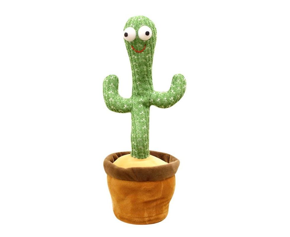Dancing Cactus Plush Toy Funny Kids Christmas Gift Green