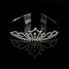 Блестящая женская принцесса свадебная корона свадебный хрустальный венец головной убор украшения для волос аксессуары