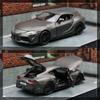 1:32 TOYOTA GR SUPRA Спортивный Автомобиль из Сплава Модель Литье под Давлением Металлическая Игрушка Машинка для Гонки по Трассе Модели Автомобилей Симуляция Звук Свет Подарки для Детей