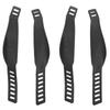 2 Pair Exercise Bike Pedal Straps Adjustable Universal Pedal Strap Fits Most Bike Pedals Exercise