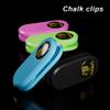 1PC Silent Strong Magnetic Billiard Chalk Clip Match With Square Circle Storage Box Portable Billiard Accessories