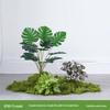 Bionic Fake Plants for Indoor Decoration: Living Room, Window Display, Under Stairs, Corner Arrangement.