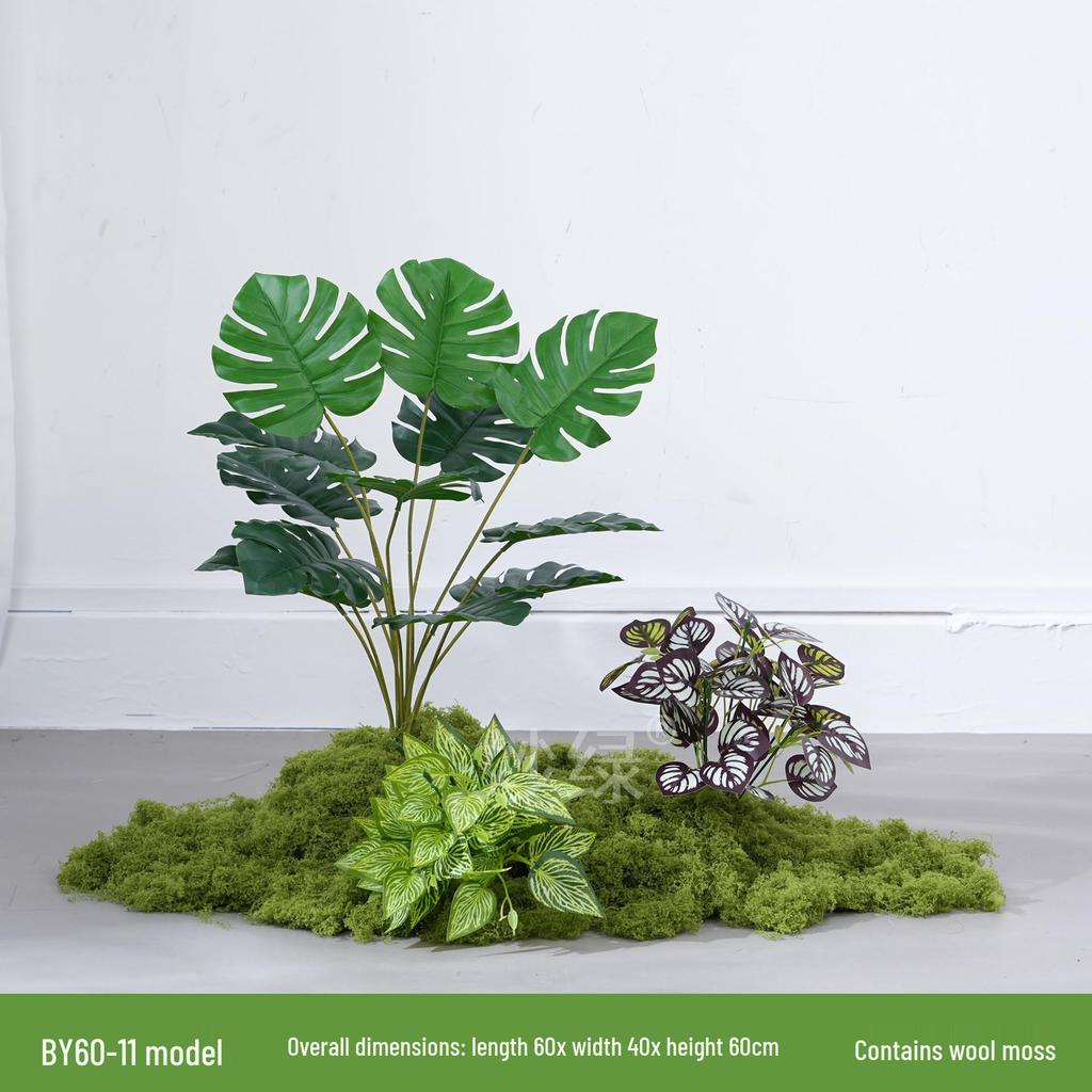 Bionic Fake Plants for Indoor Decoration: Living Room, Window Display, Under Stairs, Corner Arrangement.