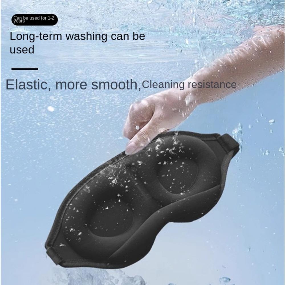 Мягкая 3D маска для сна, не давящая, блокирующая свет, дышащая, капсульная, снимает усталость