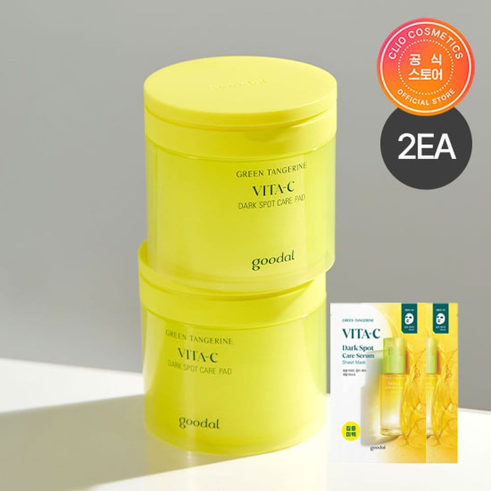 [Contains 2] Goodal Green Tangerine Vita C Blemish Care Pads 2EA (23AD)