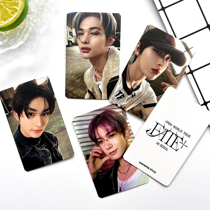 ENHYPEN 7 шт. Набор фотокарточек K-pop участник мужской группы Концепт Селфи Карточки Ломо Коллекция для фанатов Почтовые открытки Подарок Декоративный Аксессуар