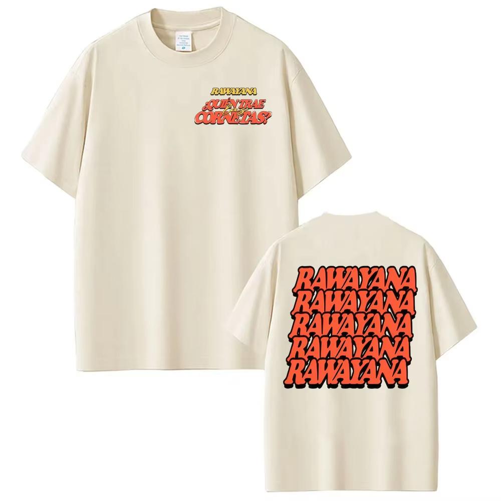 Band Rawayana Quin Trae Las Cornetas Merch Tshirt Men Women Fashion Vintage Classic T Shirts ONeck Cotton Oversized T Shirt