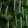 10pcs 13cm Christmas Simulation Ice Xmas Tree Hanging Ornament Clear Fake Icicle Winter Party New Year Navidad Decor for Home