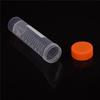10Pcs 50Ml Plastic Centrifuge Tube Pipe Vial Lab Test Container With 4 Bottom