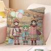 Anime YYotsuba Sweets Pillowcase toon Gift Cushion Cover Bedroom Home Sofa Chair Seat Decor pillow case