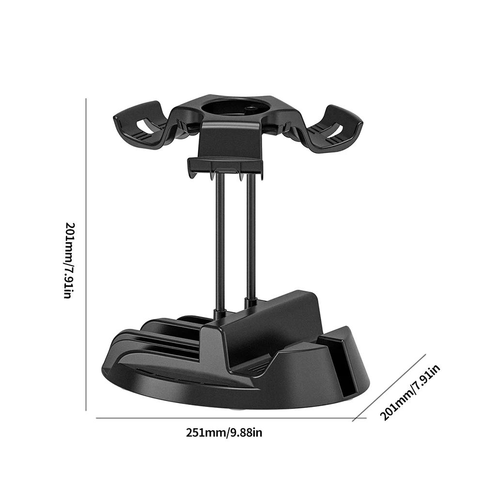 1/2/3-уровневый держатель контроллера, экономящий место, универсальный держатель геймпада, подставка для гарнитуры для PS5/PS4/PS3/Steam/Switch, игровые аксессуары