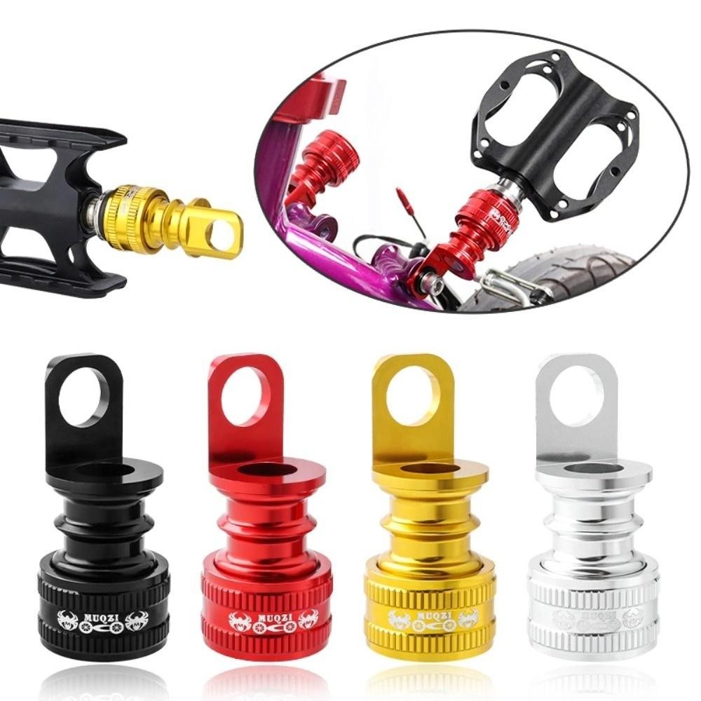 Anti-rust Quick Release Pedal Adapter Aluminum Zinc Zinc Alloy Folding Bike Pedal Adapter Cycling