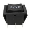 10pcs 6 Pin Terminals Double Reset Switch KCD4 Push Button Switch  Electrical Products