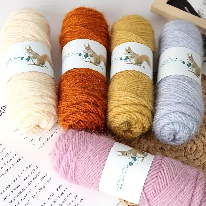 6 шт./75 г/шт. Однотонная мягкая пряжа для вязания спицами и крючком Свитера, Шарфы, Шапки для детей, Мягкая толщина, Пряжа для вязания крючком