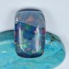 Lab-Created Opal Loose Gemstone 12.20 ct Multi-Color Cushion Cut October Birthday Birthstone