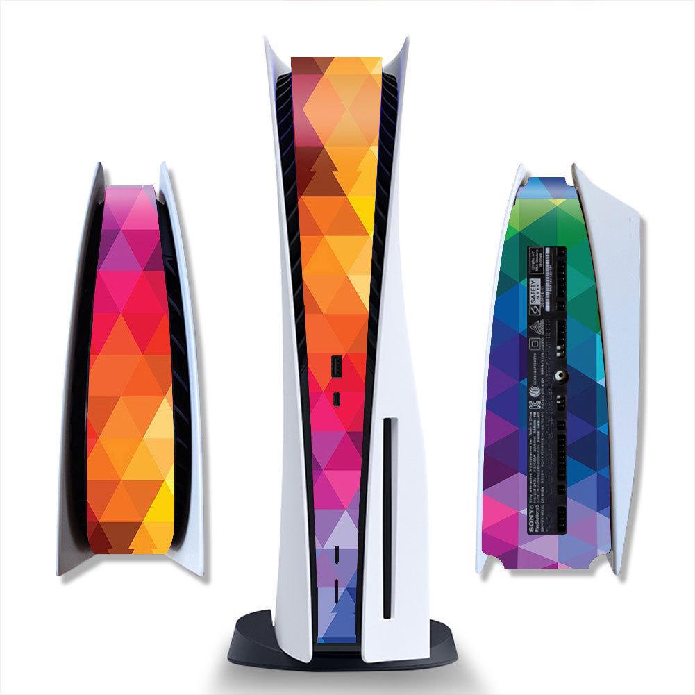 PS5 Matte Black Cartoon Protective Side Sticker