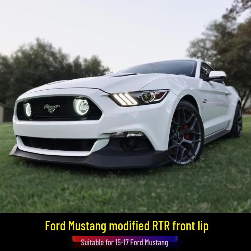 15-17 Ford Mustang RTR Комплект спойлера передней губы - Малый обвес Подбородочный ковш для переднего бампера