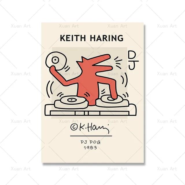 Современная абстрактная эстетика настенное искусство ретро поп фигурка HD масло на холсте постер печать для дома спальня гостиная декор подарок без рамки