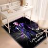 French legendary rock singer and actor Johnny Hallyday carpet is suitable for living room and bedroom doormats office balcony decorative carpet V25
