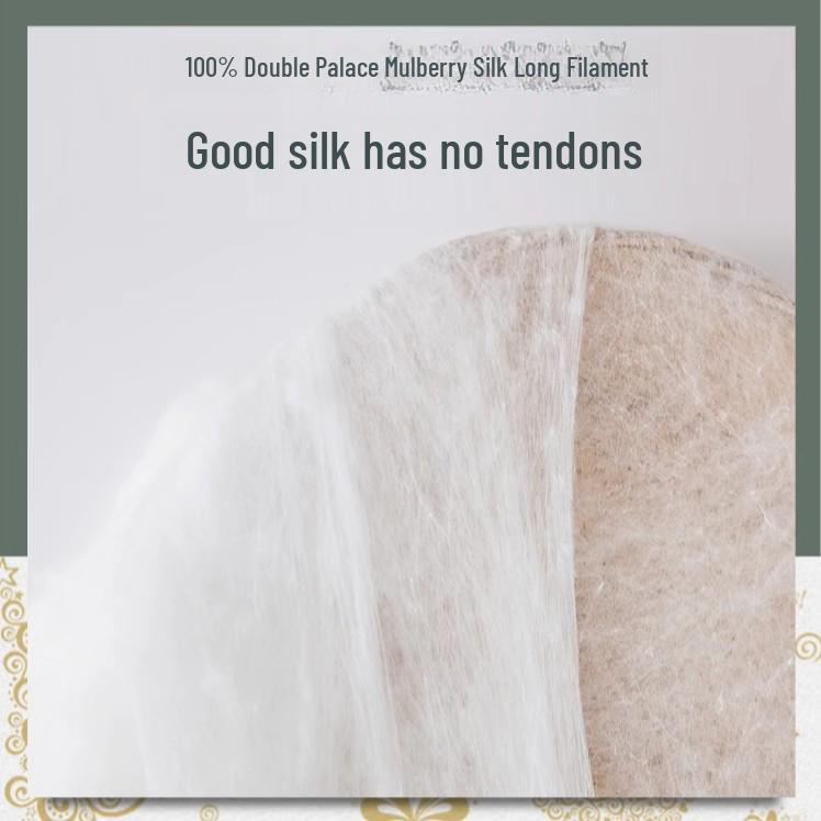 Mulberry Silk Quilt: All-Season Comforter for Spring, Summer, and Winter - Lightweight, Cool, and Thick Options for Air Conditioning and Student Use