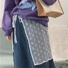 Spring Summer One Piece Floral Embroidery Lace Skirt Layering Wearing Half Body Gauze Dress Women Fart Curtain
