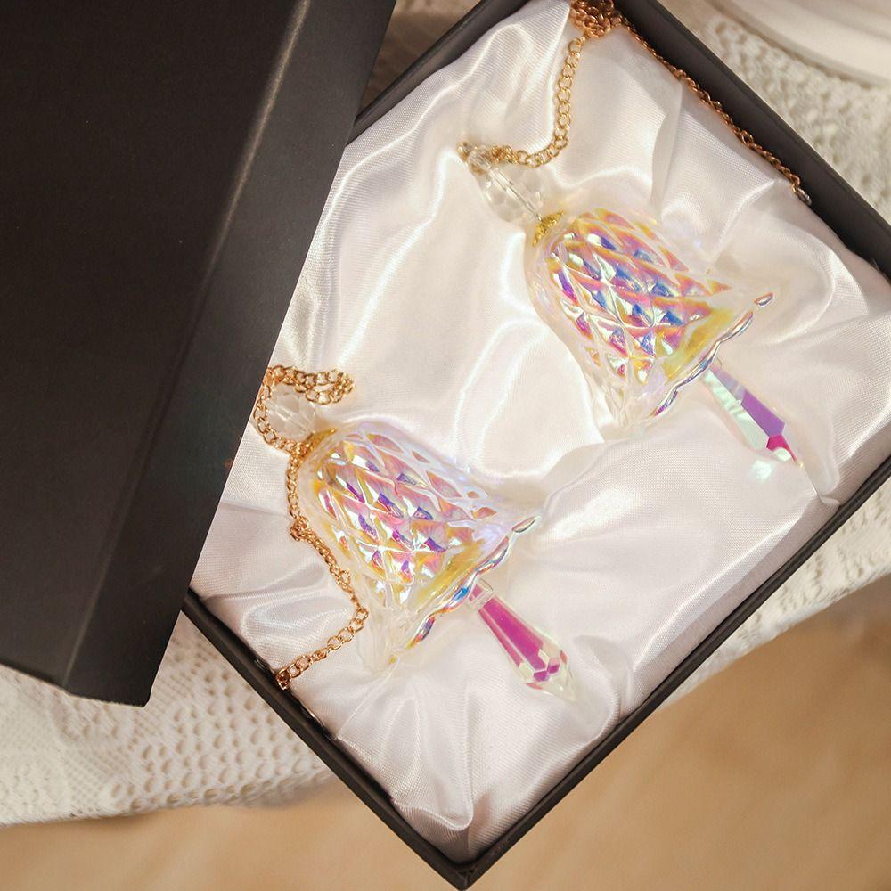 Music Bell Sun Catchers Car Hanging Pendant Rainbow Maker Crystal Prism Yard Garden Decor