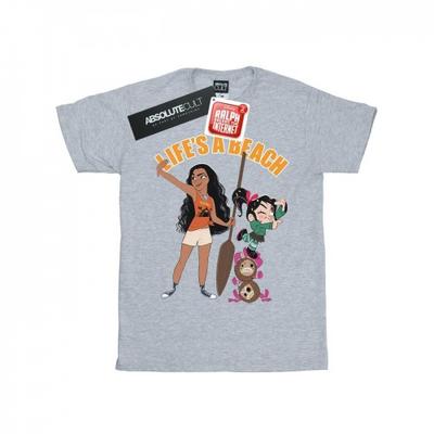 Мужская футболка Wreck It Ralph Moana And Vanellope
