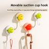 Крючок Присоска с Сильной Несущей Способностью Настенный Крючок Вращающаяся Адсорбция Без Сверления Бесследная Установка Кухонный Крючок для Хранения